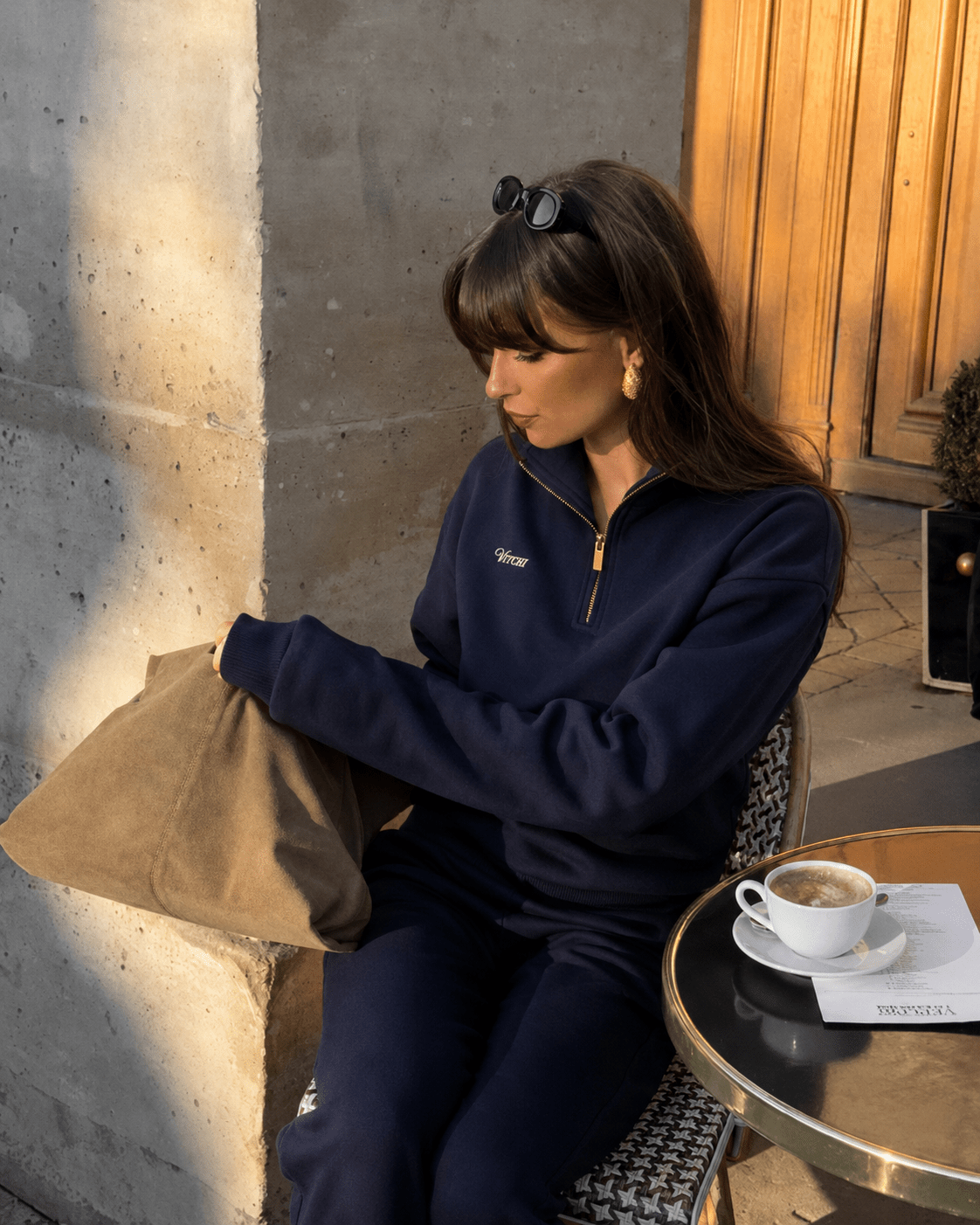 Royal Half Zip Blue - NORTHLINE LABEL AS