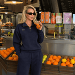 Royal Half Zip Blue - NORTHLINE LABEL AS