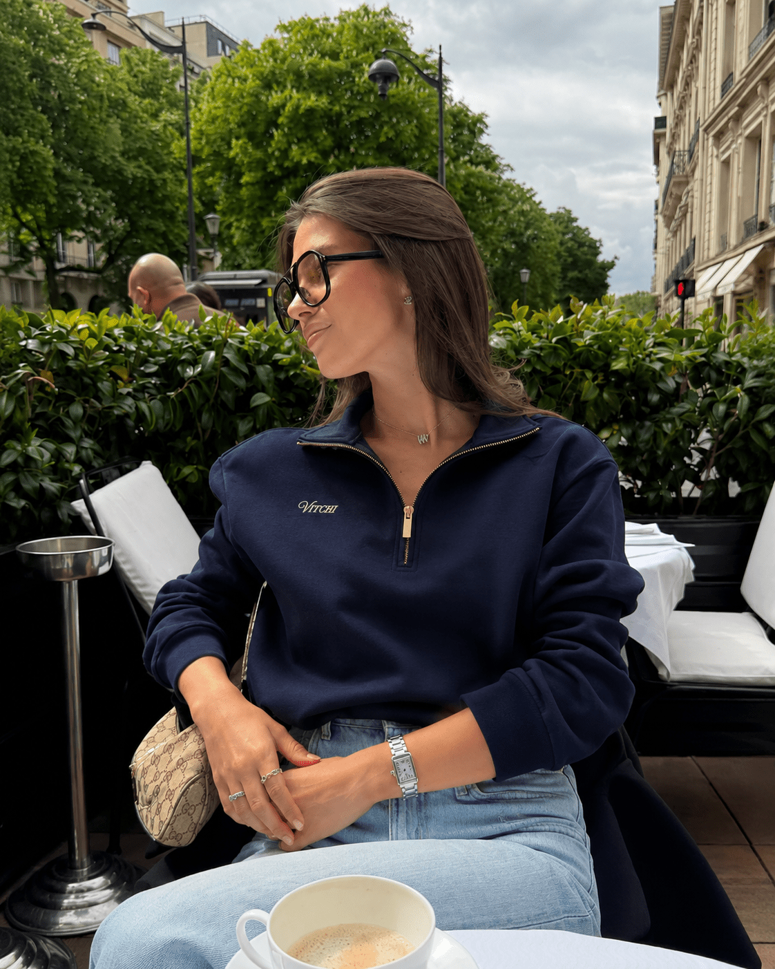 Royal Half Zip Blue - NORTHLINE LABEL AS