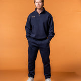 Royal Half Zip Blue Man - NORTHLINE LABEL AS