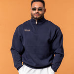 Royal Half Zip Blue Man - NORTHLINE LABEL AS