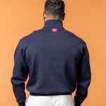 Royal Half Zip Blue Man - NORTHLINE LABEL AS