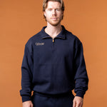Royal Half Zip Blue Man - NORTHLINE LABEL AS