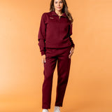 Royal Half Zip Burgunder - NORTHLINE LABEL AS