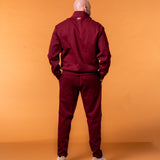 Royal Half Zip Burgunder Man - NORTHLINE LABEL AS