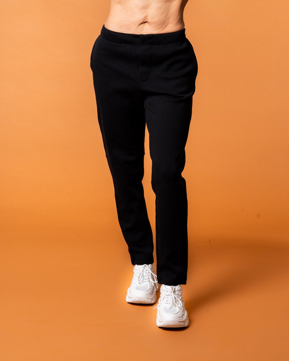 Royal Tracksuit Pants Black - NORTHLINE LABEL AS