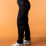 Royal Tracksuit Pants Black - NORTHLINE LABEL AS