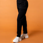Royal Tracksuit Pants Black - NORTHLINE LABEL AS
