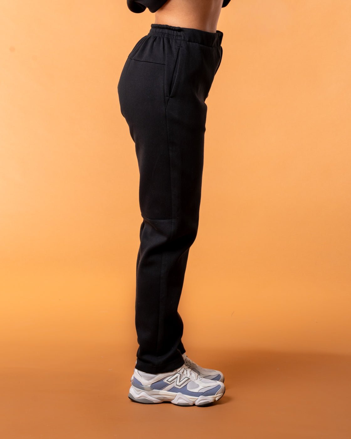 Royal Tracksuit Pants Black - NORTHLINE LABEL AS