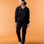 Royal Tracksuit Pants Black - NORTHLINE LABEL AS