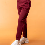Royal Tracksuit Pants Burgunder - NORTHLINE LABEL AS