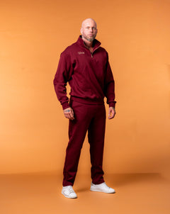 Royal Tracksuit Pants Burgunder Man - NORTHLINE LABEL AS