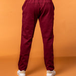 Royal Tracksuit Pants Burgunder Man - NORTHLINE LABEL AS
