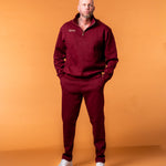 Royal Tracksuit Pants Burgunder Man - NORTHLINE LABEL AS