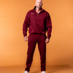 Royal Tracksuit Pants Burgunder Man - NORTHLINE LABEL AS