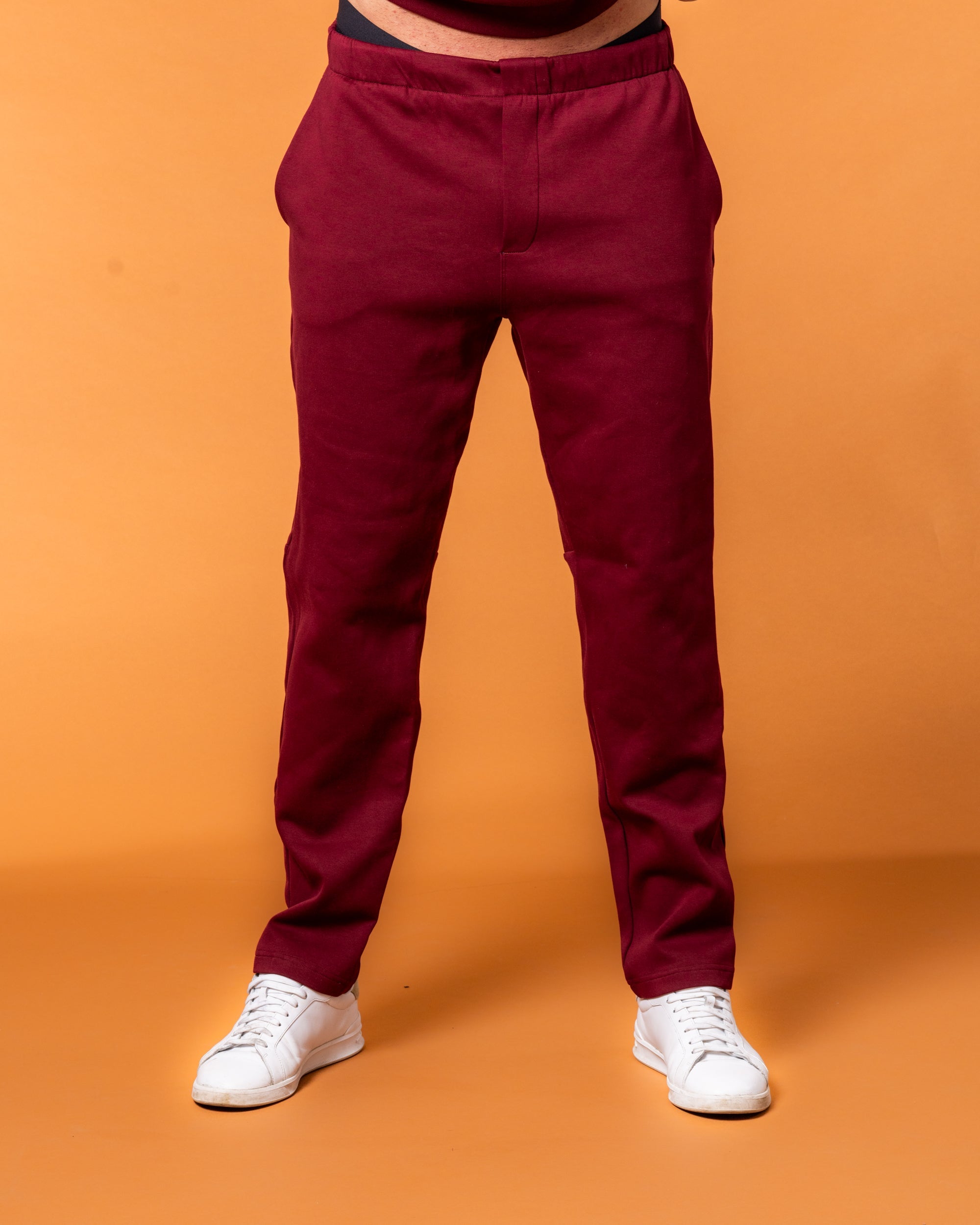 Royal Tracksuit Pants Burgunder Man - NORTHLINE LABEL AS