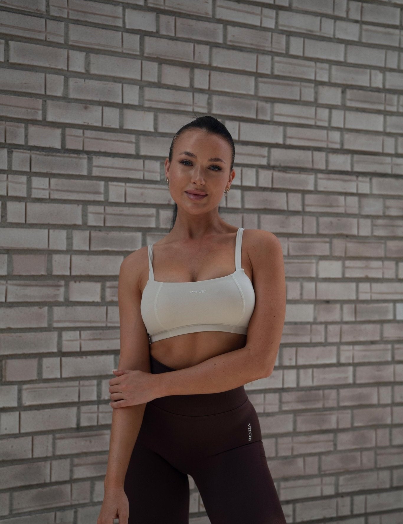 Supportive top bra white - NORTHLINE LABEL AS
