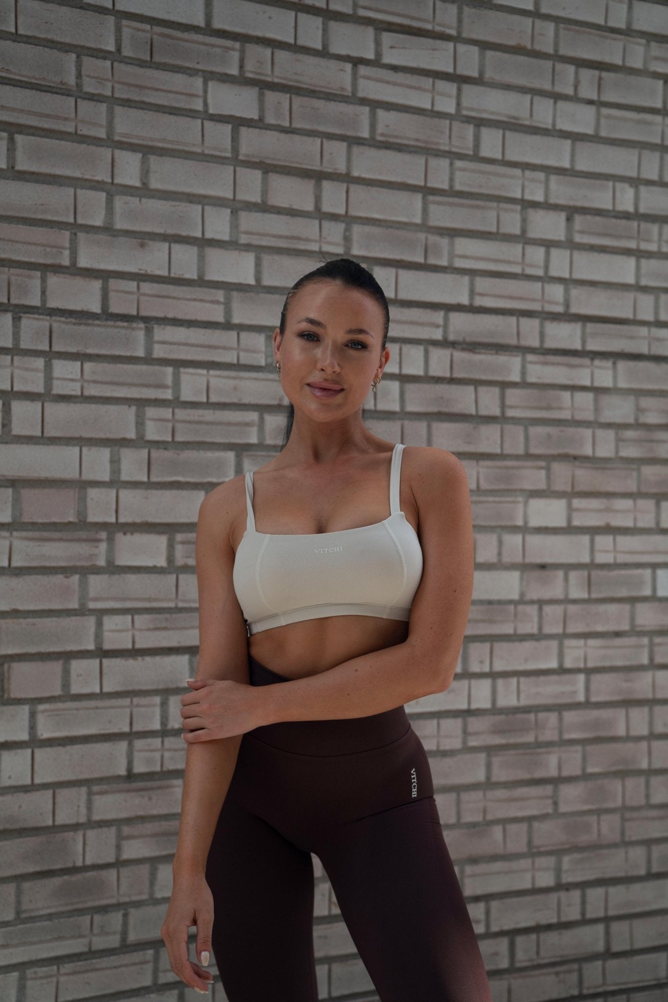 Supportive top bra white - NORTHLINE LABEL AS