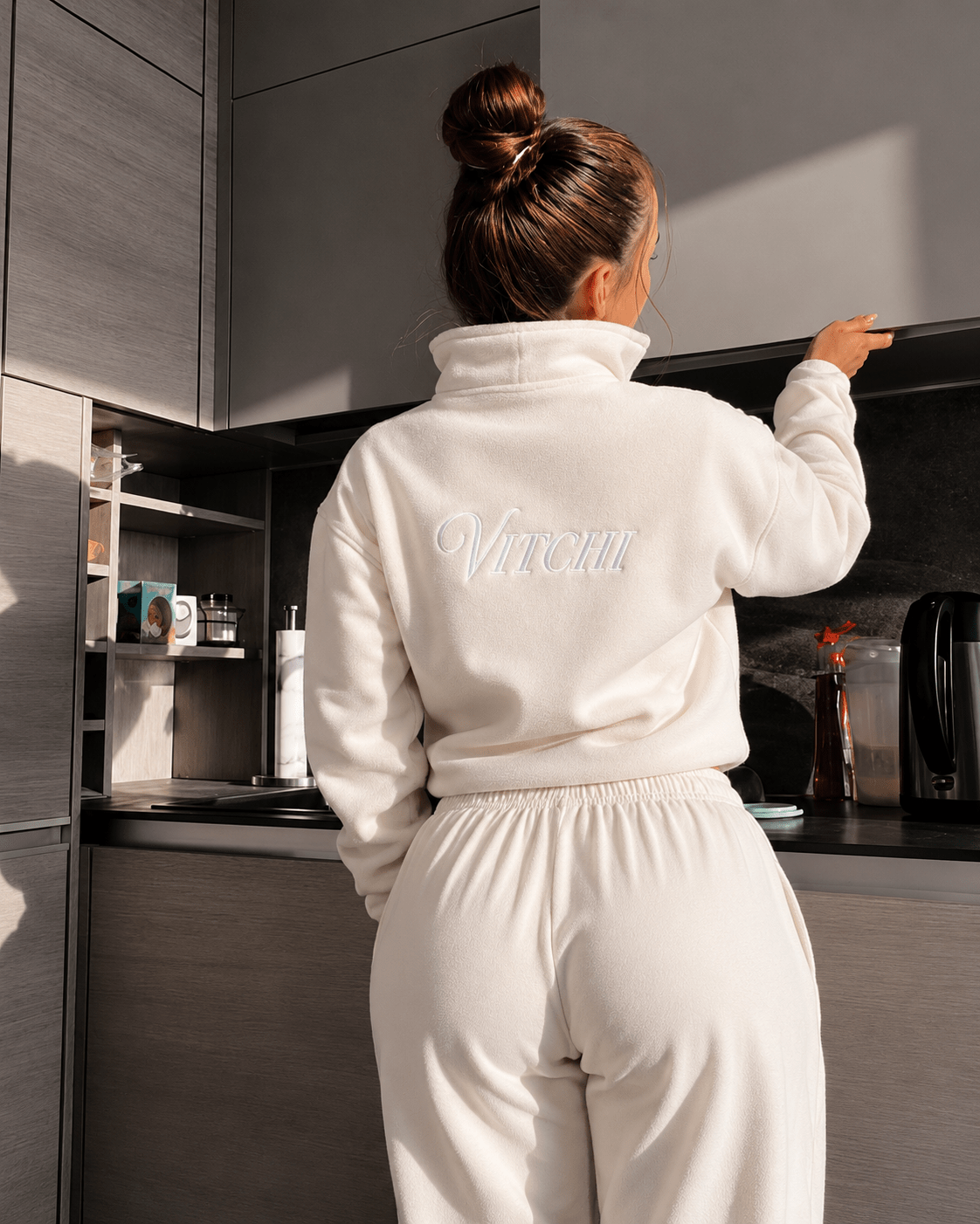 Teddy Tracksuit Sweatshirt - NORTHLINE LABEL AS