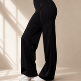 V-Waist Flat Pants - VITCHI VILANI