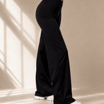 V-Waist Flat Pants - VITCHI VILANI