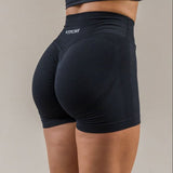V - waist sculpt shorts black - NORTHLINE LABEL AS