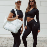 V - waist sculpt tights black - NORTHLINE LABEL AS