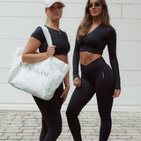 V - waist sculpt tights black - NORTHLINE LABEL AS