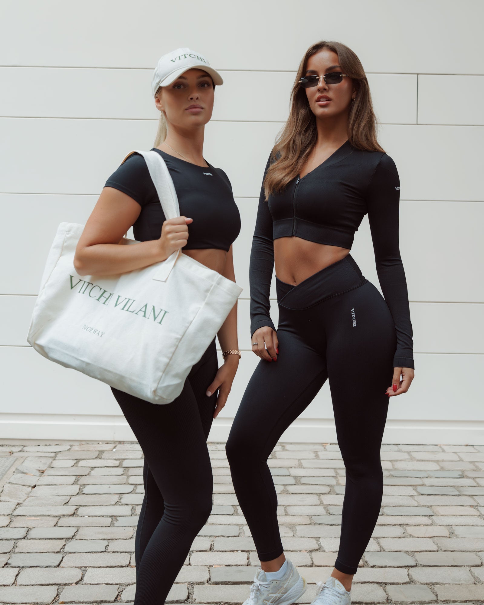 V - waist sculpt tights black - NORTHLINE LABEL AS