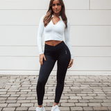 V - waist sculpt tights black - NORTHLINE LABEL AS