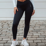 V - waist sculpt tights black - NORTHLINE LABEL AS