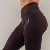 V - waist sculpt tights brown - NORTHLINE LABEL AS