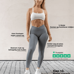 V - waist sculpt tights grey - NORTHLINE LABEL AS