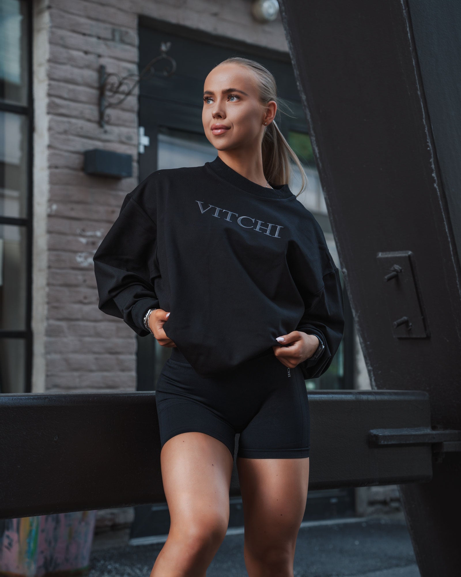 Vitchi crewneck sweatshirt - NORTHLINE LABEL AS