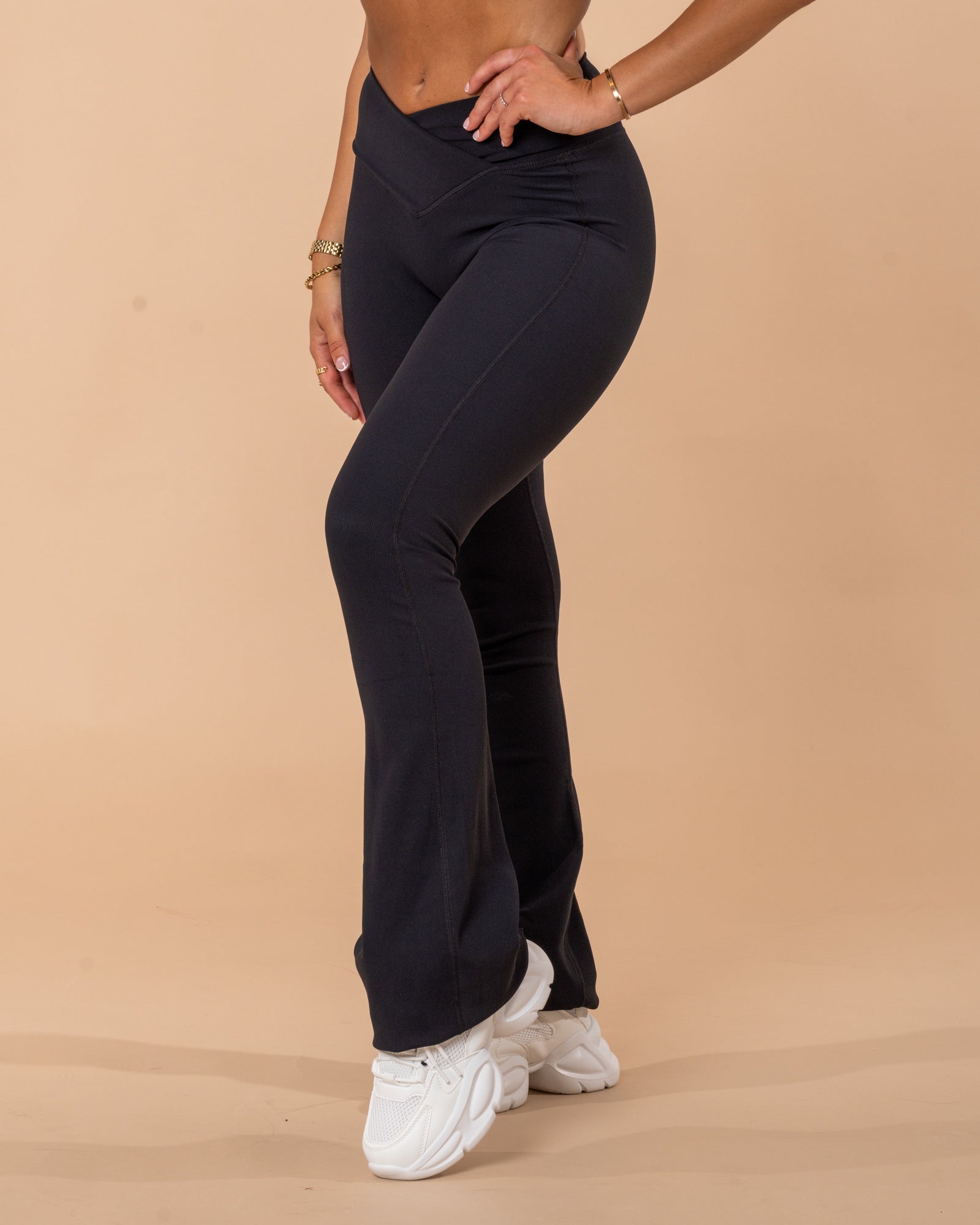 Vitchi v iconic black flares - NORTHLINE LABEL AS