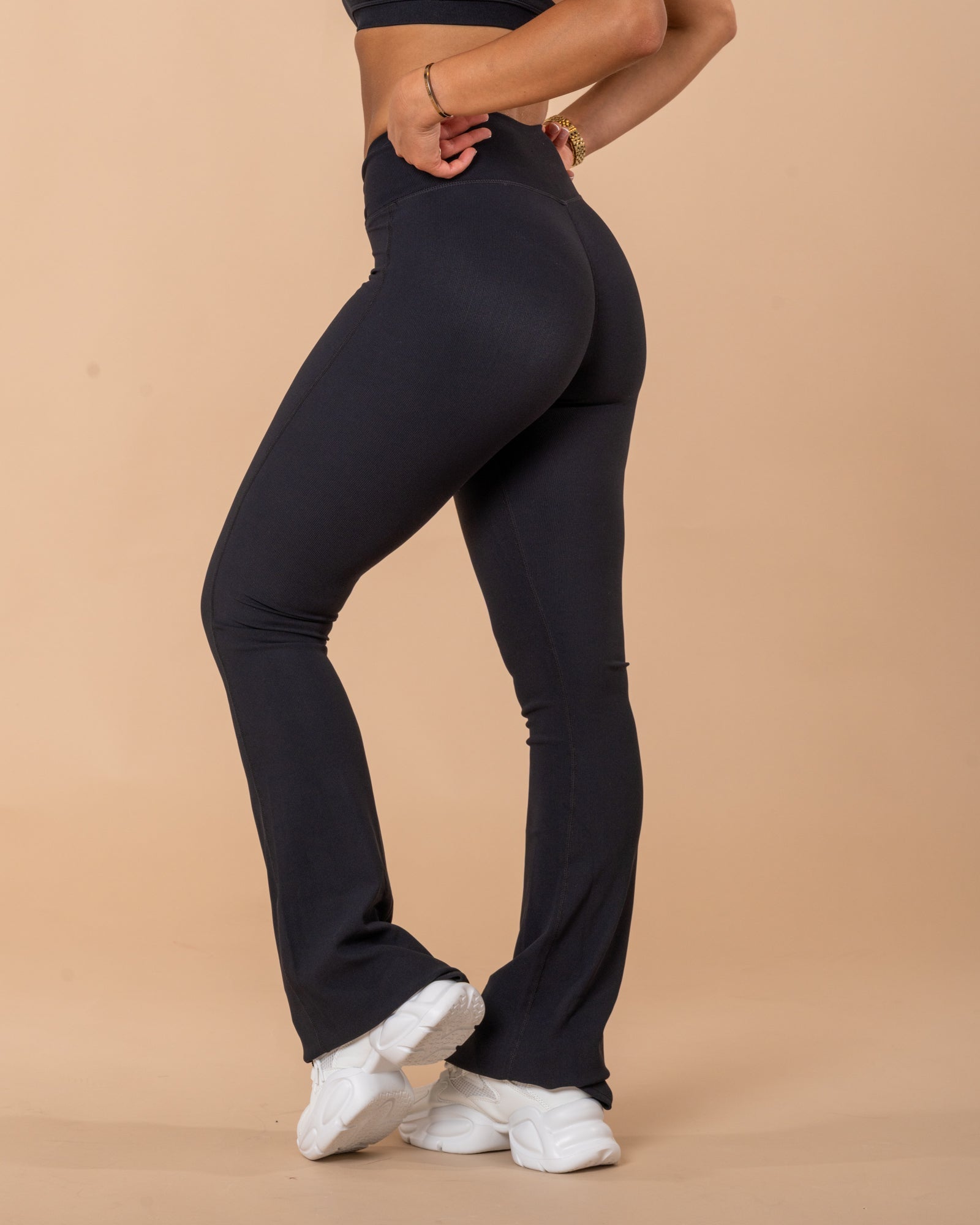 Vitchi v iconic black flares - NORTHLINE LABEL AS