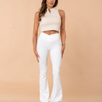 Vitchi v iconic white flares - NORTHLINE LABEL AS