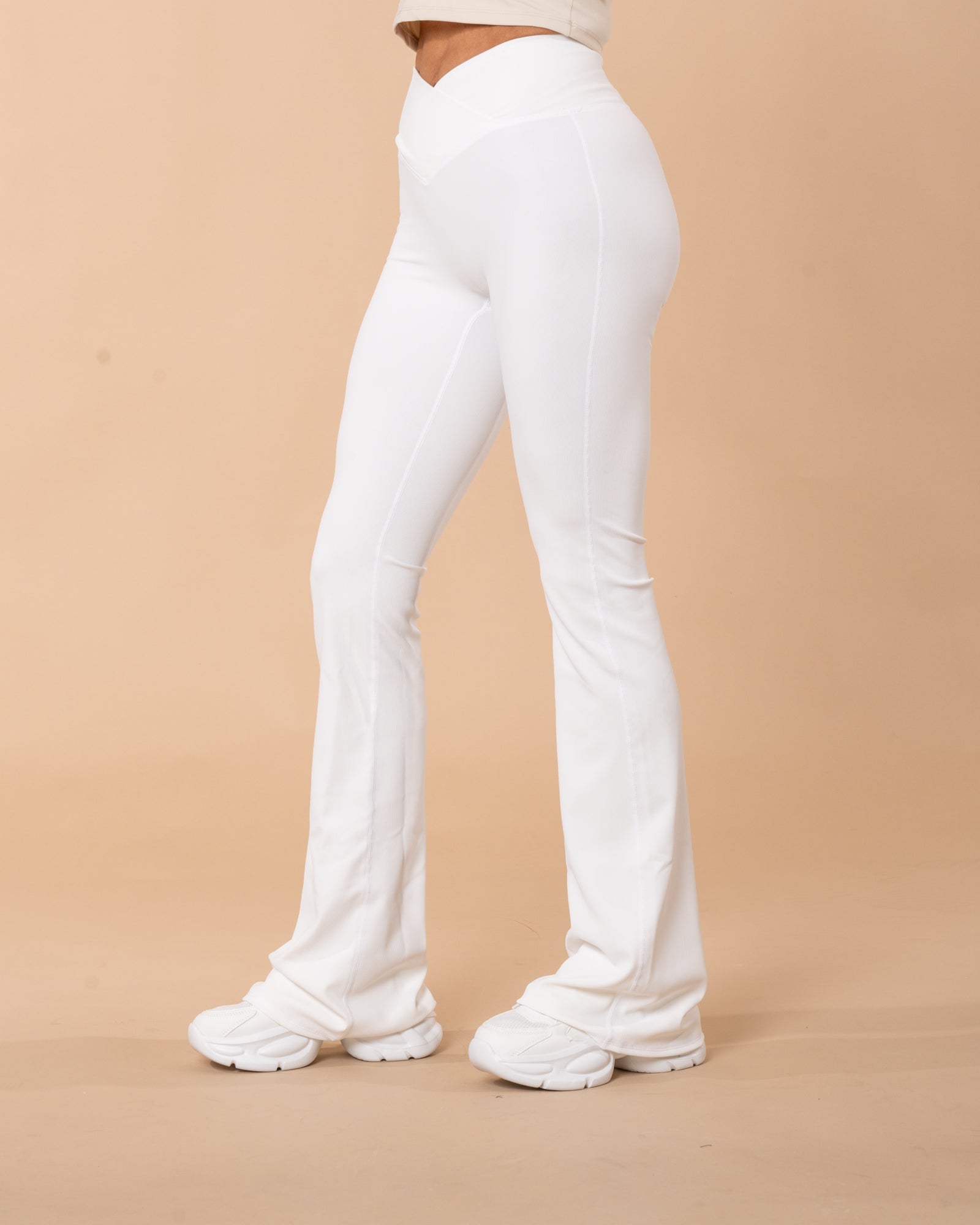 Vitchi v iconic white flares - NORTHLINE LABEL AS